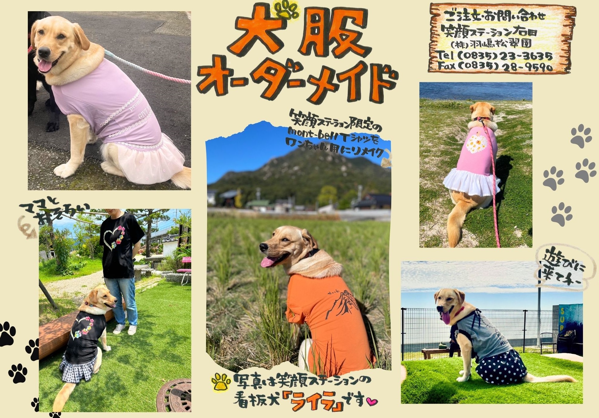犬服 ハンドメイド（オーダー受付中） 犬服オーダーメイド 